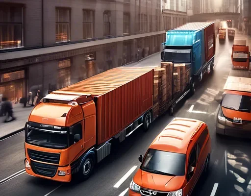 Způsoby přepravy sypkého nákladu v městských podmínkách