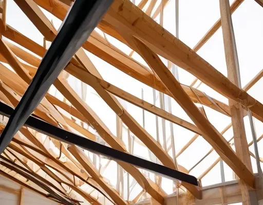 Analýza konstrukcí a instalace zavěšených krokví: schéma a doporučení